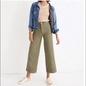 Madewell Emmet Wide Leg Crop Pants